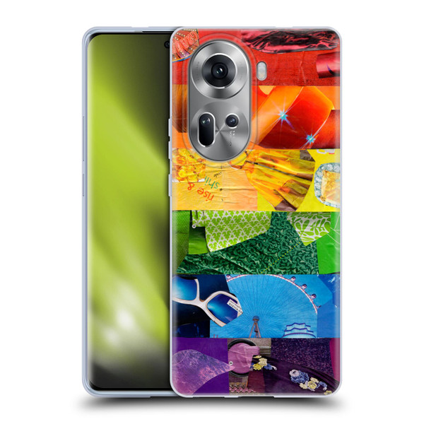 Artpoptart Flags LGBT Soft Gel Case for OPPO Reno11