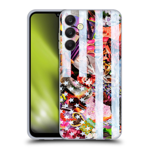 Artpoptart Flags Murican Soft Gel Case for Samsung Galaxy A25 5G