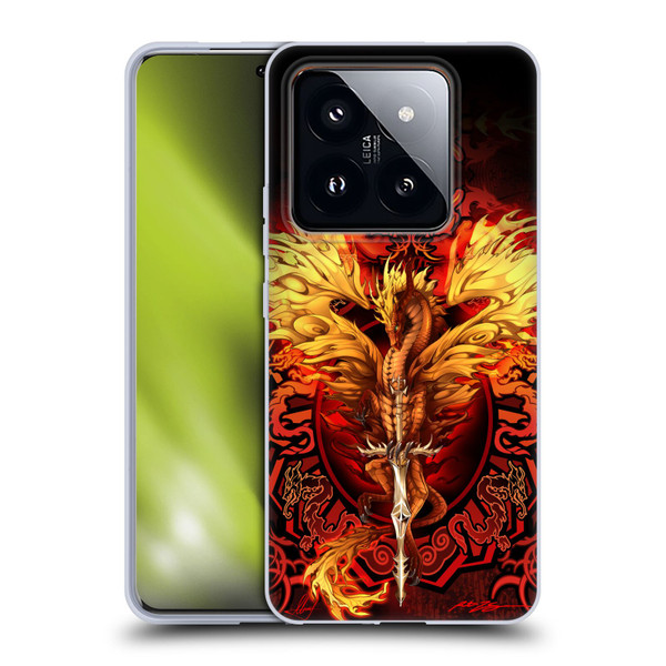 Ruth Thompson Dragons Flameblade Soft Gel Case for Xiaomi 14 Pro