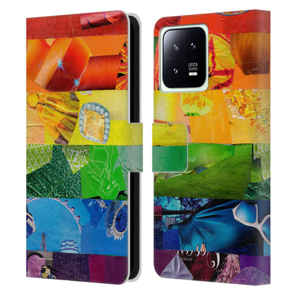Artpoptart Flags LGBT Leather Book Wallet Case Cover For Xiaomi 13 5G