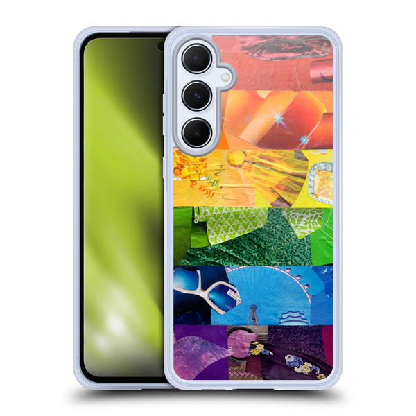 Artpoptart Flags LGBT Soft Gel Case for Samsung Galaxy A55 5G