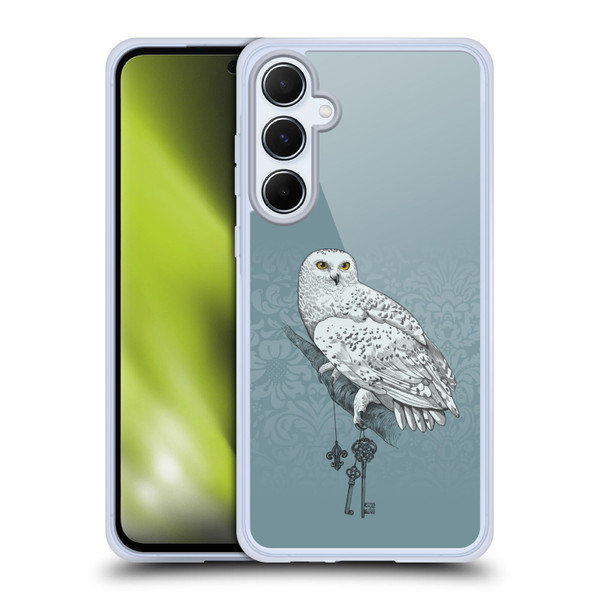 Rachel Caldwell Illustrations Key Holder Soft Gel Case for Samsung Galaxy A55 5G