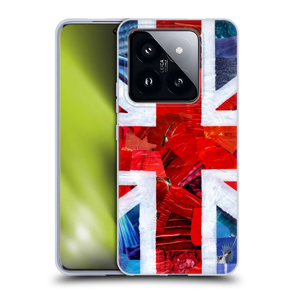 Artpoptart Flags Union Jack Soft Gel Case for Xiaomi 14 Pro