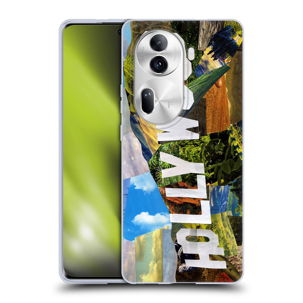 Artpoptart Travel Hollywood Soft Gel Case for OPPO Reno11 Pro