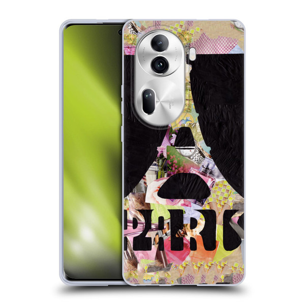 Artpoptart Travel Paris Soft Gel Case for OPPO Reno11 Pro