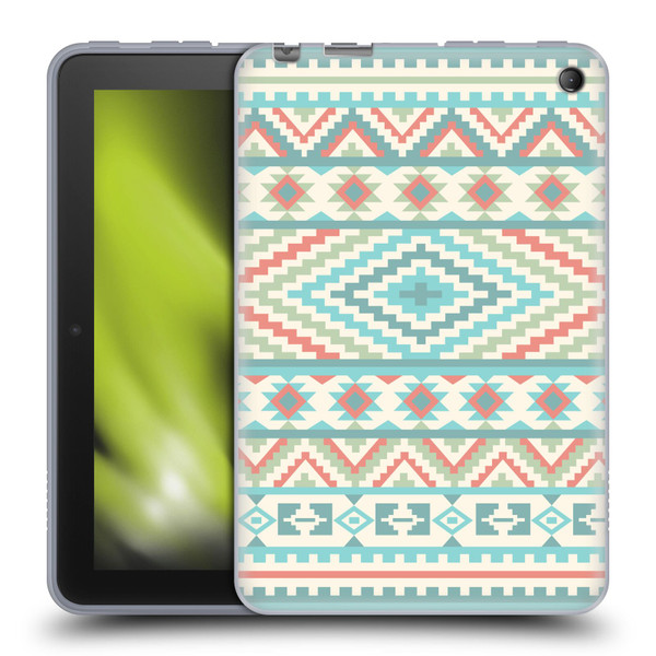 Rachel Caldwell Patterns Friendship Soft Gel Case for Amazon Fire 7 2022