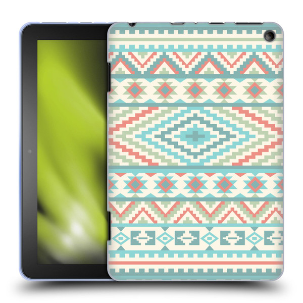 Rachel Caldwell Patterns Friendship Soft Gel Case for Amazon Fire HD 8/Fire HD 8 Plus 2020