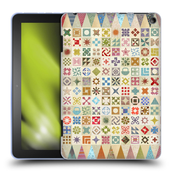 Rachel Caldwell Patterns Jane Soft Gel Case for Amazon Fire HD 8/Fire HD 8 Plus 2020