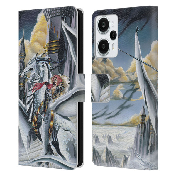 Ruth Thompson Dragons 2 Warring Tribes Leather Book Wallet Case Cover For Xiaomi Redmi Note 12T