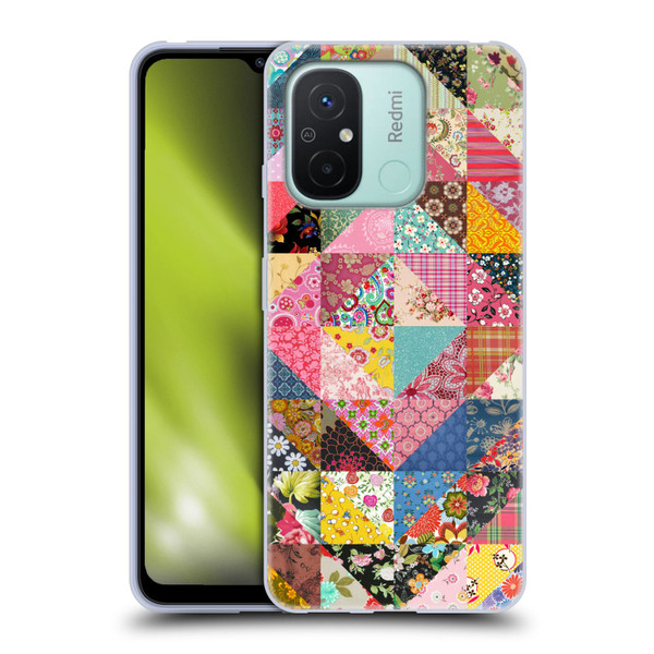 Rachel Caldwell Patterns Quilt Soft Gel Case for Xiaomi Redmi 12C