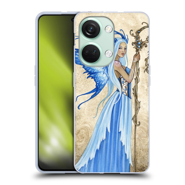 Amy Brown Elemental Fairies Blue Goddess Soft Gel Case for OnePlus Nord 3 5G