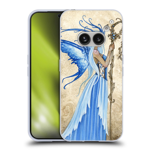 Amy Brown Elemental Fairies Blue Goddess Soft Gel Case for Nothing Phone (2a)