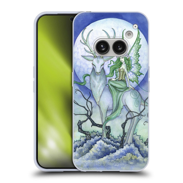 Amy Brown Elemental Fairies Midnight Fairy Soft Gel Case for Nothing Phone (2a)