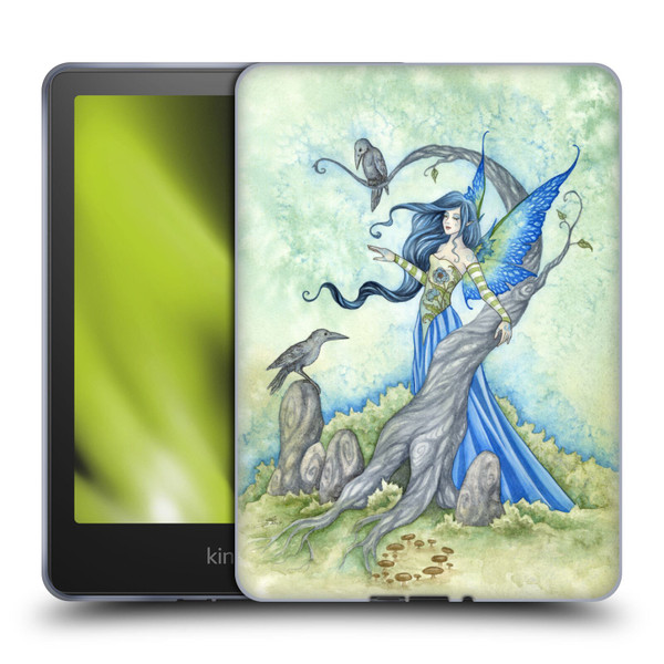 Amy Brown Elemental Fairies Night Fairy Soft Gel Case for Amazon Kindle Paperwhite 5 (2021)