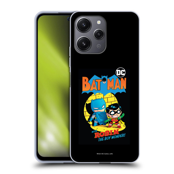 Super Friends DC Comics Toddlers Comic Covers Batman And Robin Soft Gel Case for Xiaomi Redmi 12