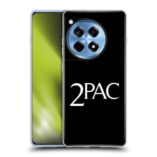 Tupac Shakur Logos Serif Soft Gel Case for OnePlus 12R