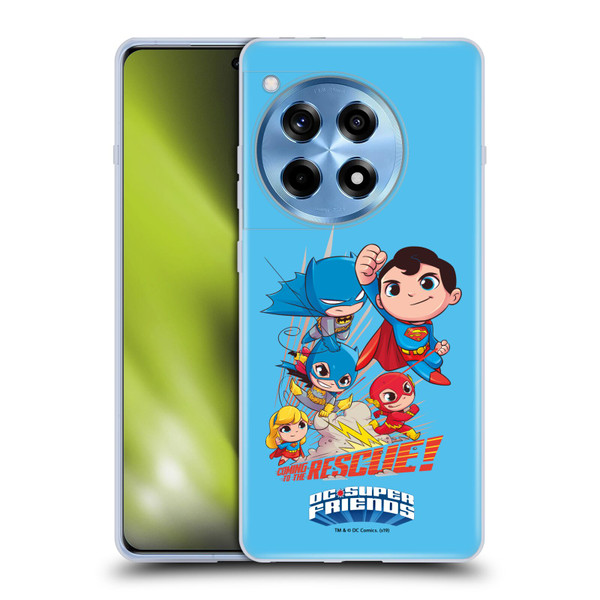 Super Friends DC Comics Toddlers Composed Art Group 1 Soft Gel Case for OnePlus 12R