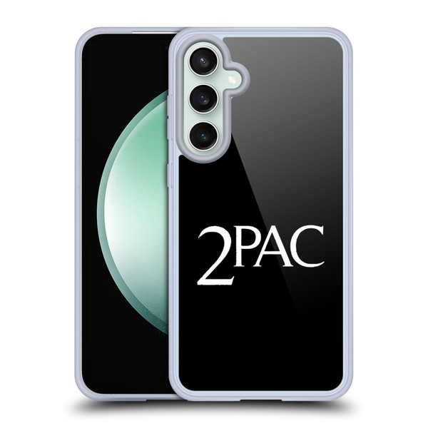 Tupac Shakur Logos Serif Soft Gel Case for Samsung Galaxy S23 FE 5G