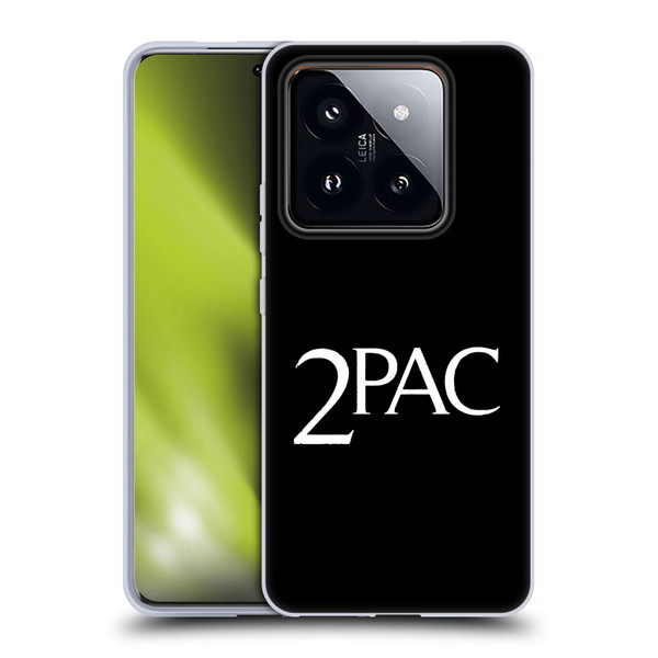 Tupac Shakur Logos Serif Soft Gel Case for Xiaomi 14 Pro