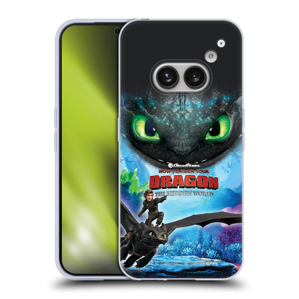 How To Train Your Dragon III The Hidden World Hiccup & Toothless Soft Gel Case for Nothing Phone (2a)