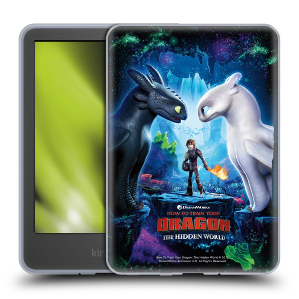 How To Train Your Dragon III The Hidden World Hiccup, Toothless & Light Fury Soft Gel Case for Amazon Kindle 11th Gen 6in 2022