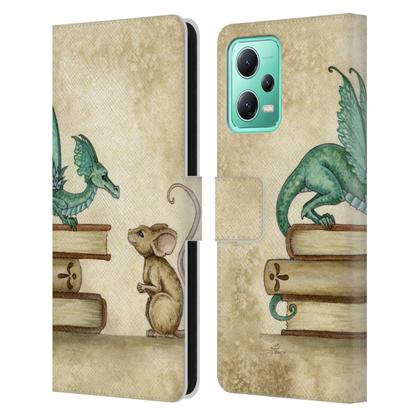Amy Brown Folklore Curious Encounter Leather Book Wallet Case Cover For Xiaomi Redmi Note 12 5G
