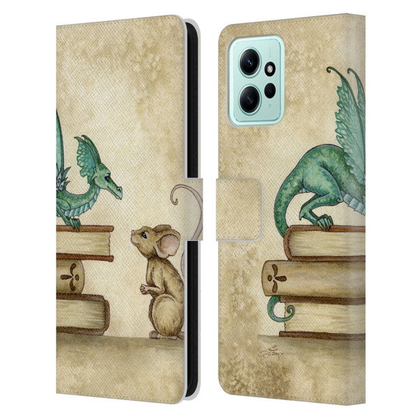 Amy Brown Folklore Curious Encounter Leather Book Wallet Case Cover For Xiaomi Redmi 12