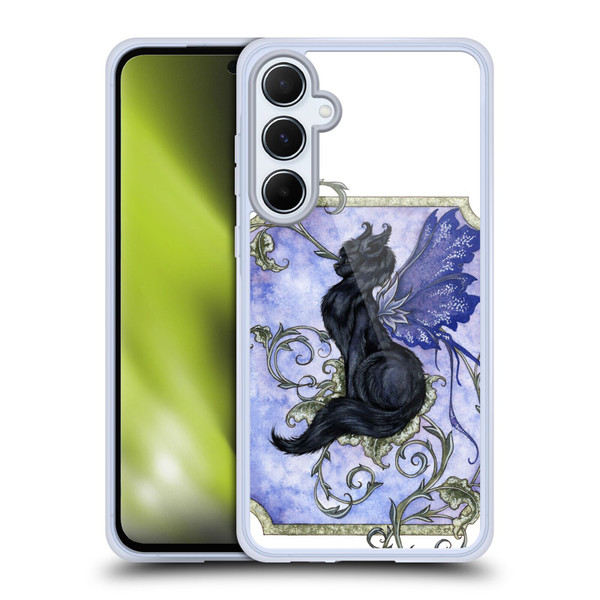 Amy Brown Folklore Fairy Cat Soft Gel Case for Samsung Galaxy A55 5G