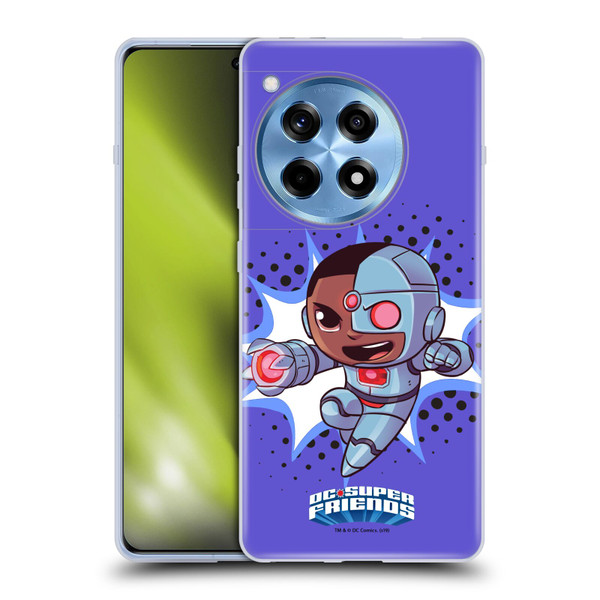 Super Friends DC Comics Toddlers 1 Cyborg Soft Gel Case for OnePlus 12R