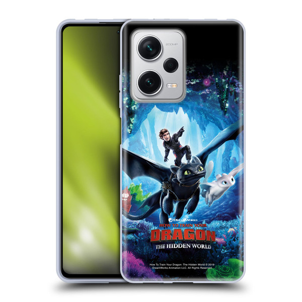 How To Train Your Dragon III The Hidden World Hiccup, Toothless & Light Fury 2 Soft Gel Case for Xiaomi Redmi Note 12 Pro+ 5G