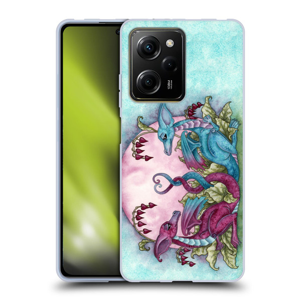 Amy Brown Folklore Love Dragons Soft Gel Case for Xiaomi Redmi Note 12 Pro 5G