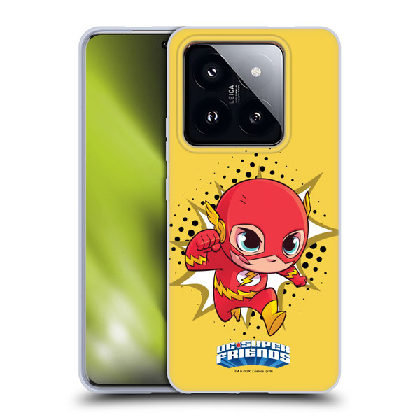 Super Friends DC Comics Toddlers 1 The Flash Soft Gel Case for Xiaomi 14 Pro