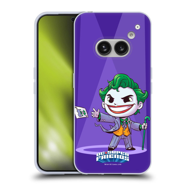 Super Friends DC Comics Toddlers 2 Joker Soft Gel Case for Nothing Phone (2a)