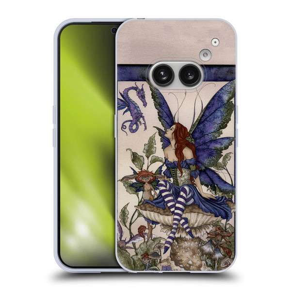 Amy Brown Pixies Bottom Of The Garden Soft Gel Case for Nothing Phone (2a)