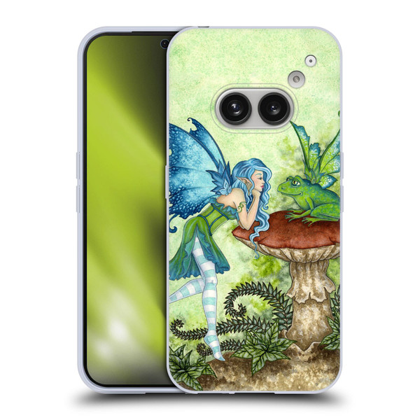 Amy Brown Pixies Frog Gossip Soft Gel Case for Nothing Phone (2a)