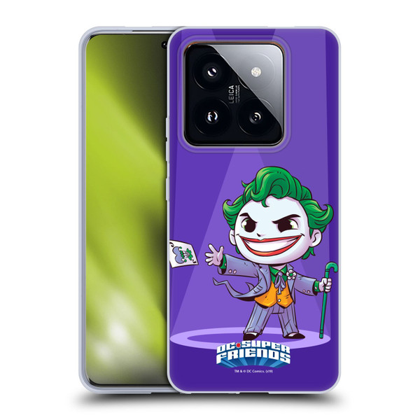 Super Friends DC Comics Toddlers 2 Joker Soft Gel Case for Xiaomi 14 Pro