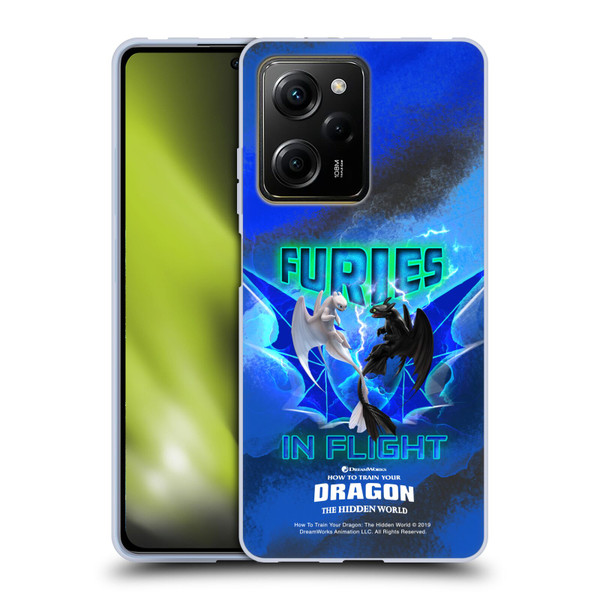 How To Train Your Dragon III Night And Light Toothless & Light Fury Flight Soft Gel Case for Xiaomi Redmi Note 12 Pro 5G