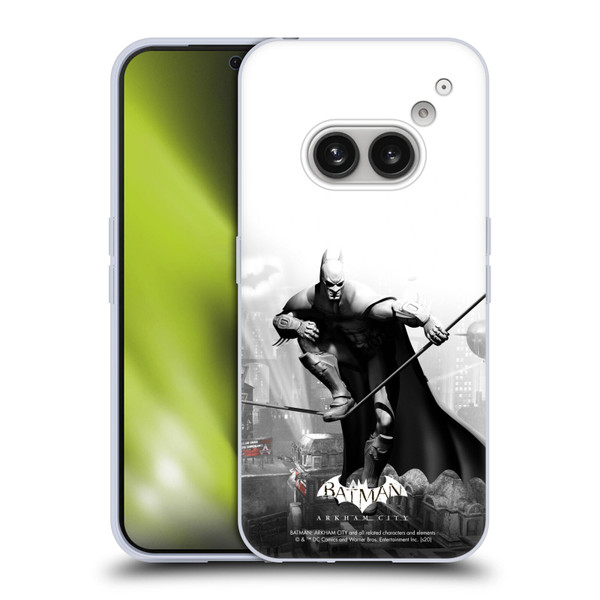 Batman Arkham City Key Art Comic Book Cover Soft Gel Case for Nothing Phone (2a)