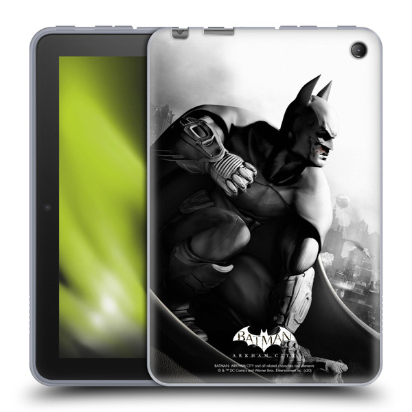 Batman Arkham City Key Art Poster Soft Gel Case for Amazon Fire 7 2022