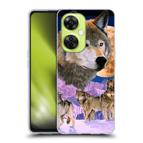 Graeme Stevenson Assorted Designs Wolves Soft Gel Case for OnePlus Nord CE 3 Lite 5G