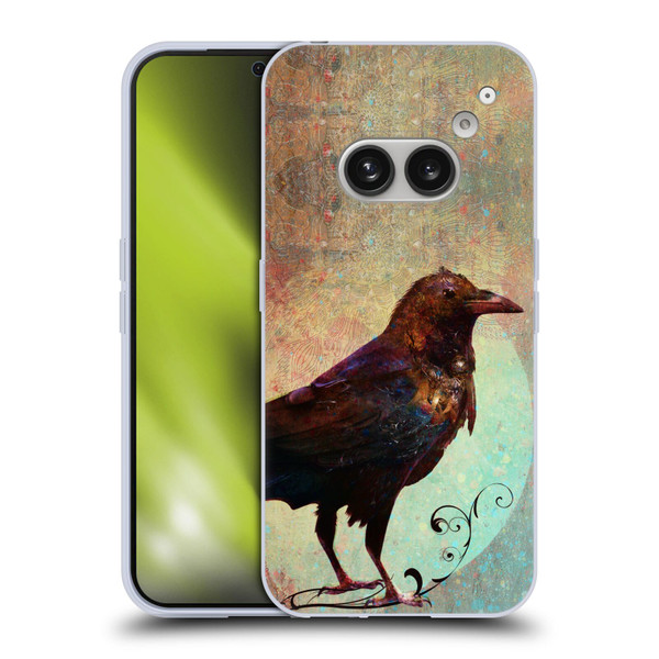 Jena DellaGrottaglia Animals Crow Soft Gel Case for Nothing Phone (2a)