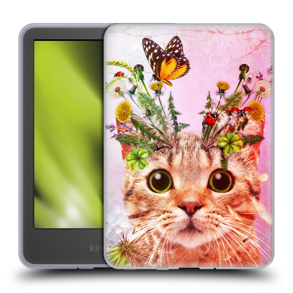 Jena DellaGrottaglia Animals Kitty Soft Gel Case for Amazon Kindle 11th Gen 6in 2022