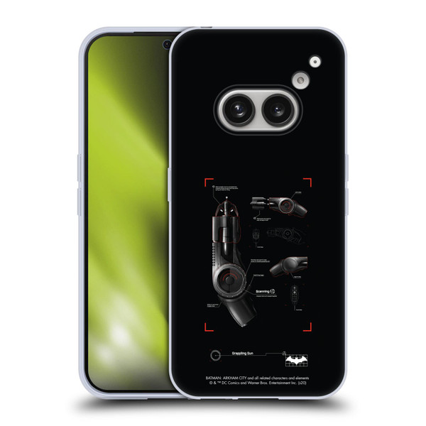 Batman Arkham City Graphics Grappling Gun Soft Gel Case for Nothing Phone (2a)