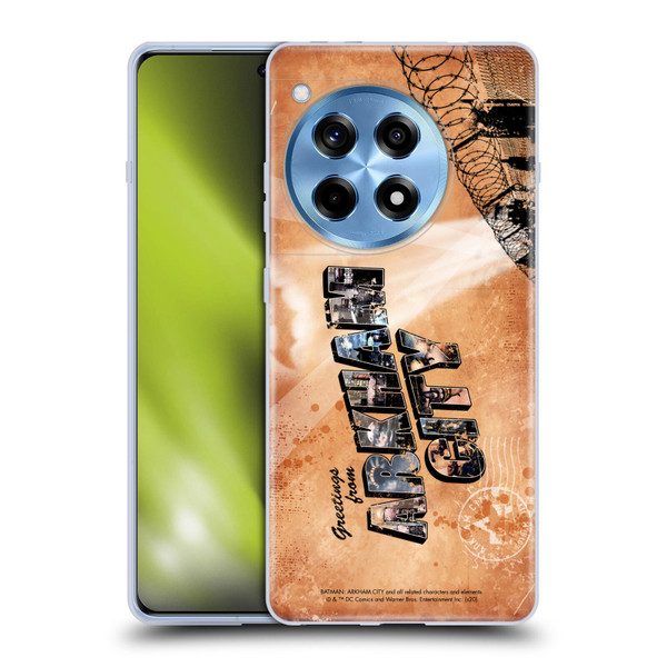 Batman Arkham City Graphics Postcard Soft Gel Case for OnePlus 12R