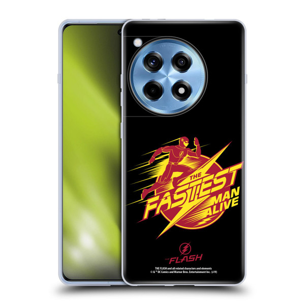 The Flash TV Series Graphics Barry Fastest Man Alive Soft Gel Case for OnePlus 12R