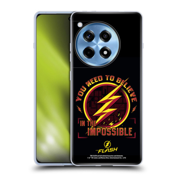 The Flash TV Series Graphics Believe Soft Gel Case for OnePlus 12R