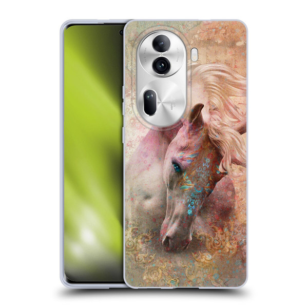 Jena DellaGrottaglia Animals Horse Soft Gel Case for OPPO Reno11 Pro