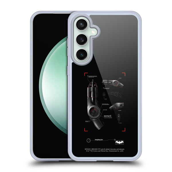Batman Arkham City Graphics Grappling Gun Soft Gel Case for Samsung Galaxy S23 FE 5G