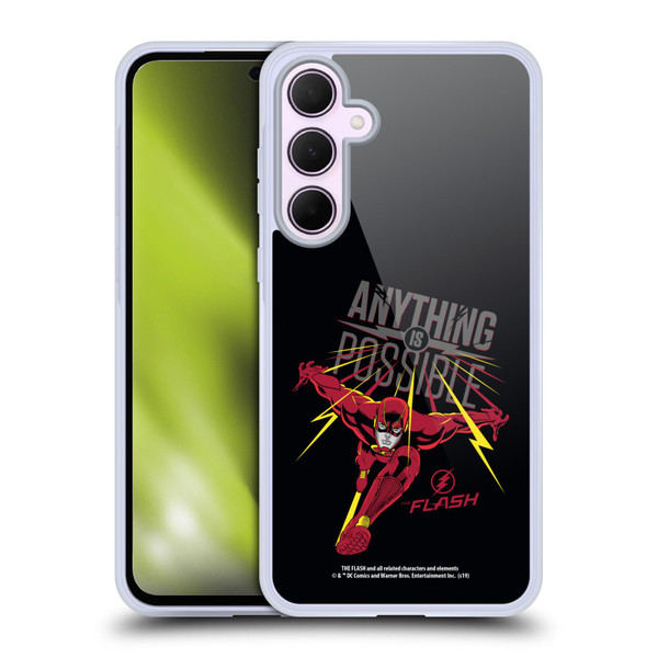 The Flash TV Series Graphics Barry Anything Is Possible Soft Gel Case for Samsung Galaxy A35 5G