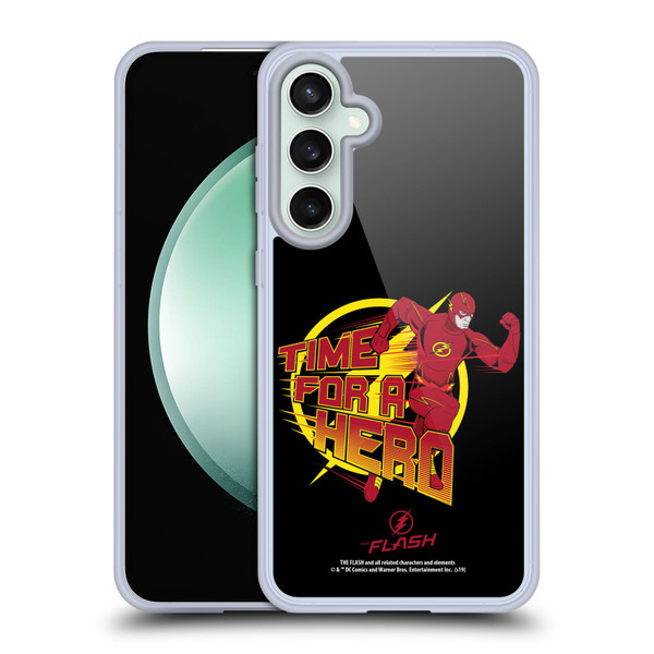 The Flash TV Series Graphics Barry Hero Soft Gel Case for Samsung Galaxy S23 FE 5G